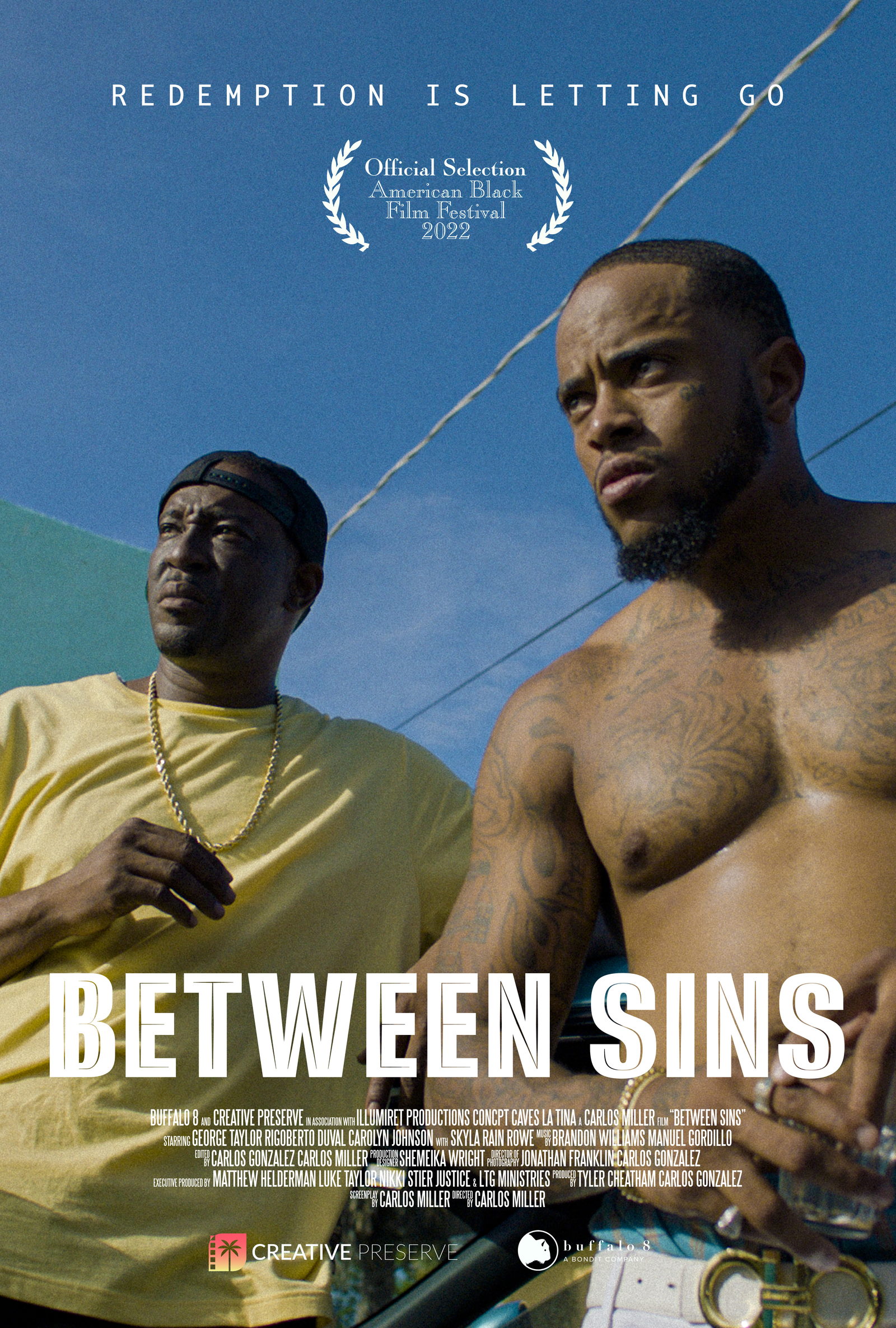 Between Sins — theatrical poster.
